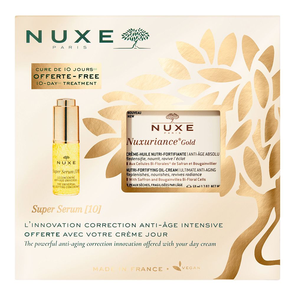 NUXE Nuxuriance® Gold Nährende Creme + Super Serum [10]
