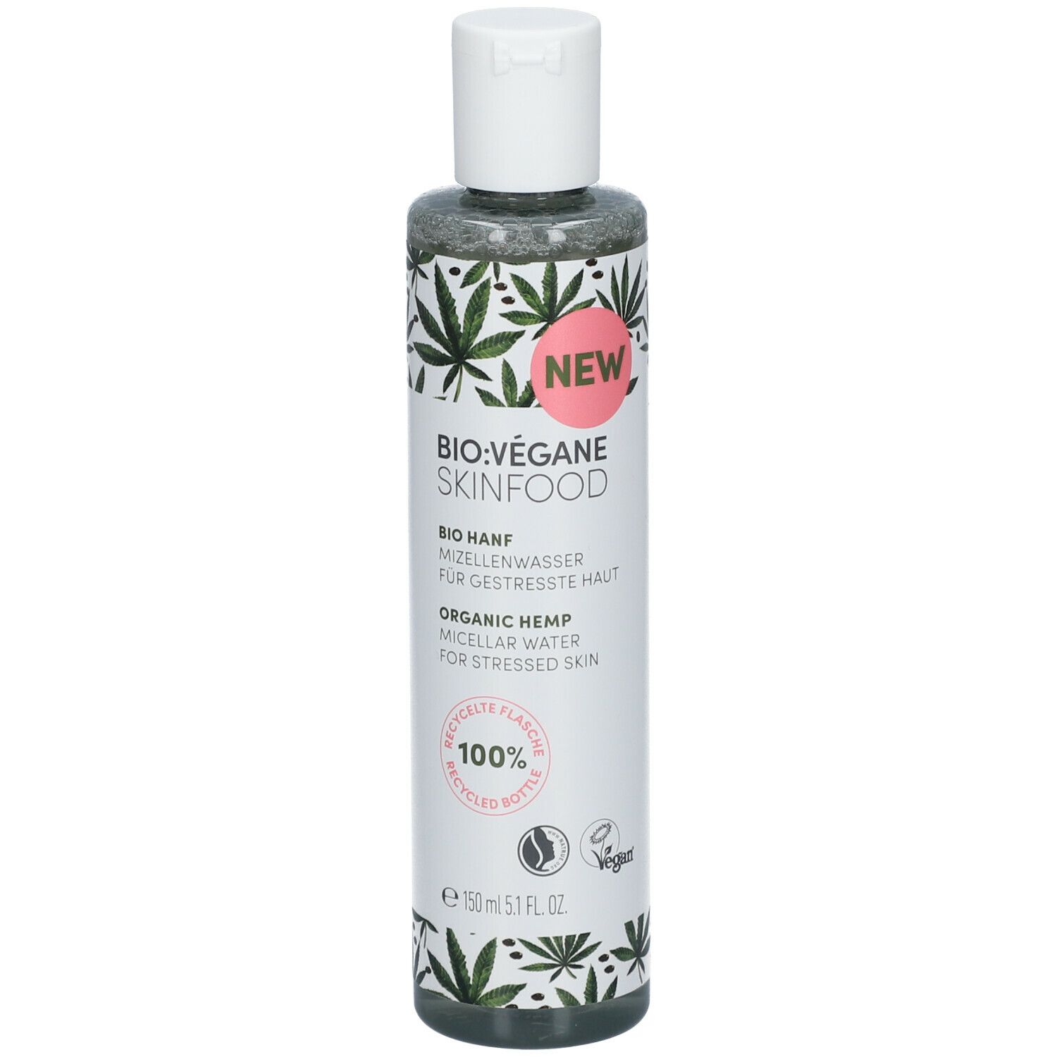 BIO VÉGANE SKINFOOD BIO HANF Mizellenwasser