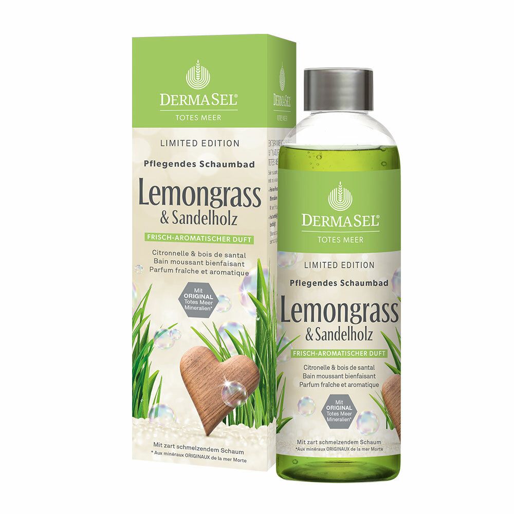 Image of DERMASEL® Totes Meer Lemongrass & Sandelholz Schaumbad