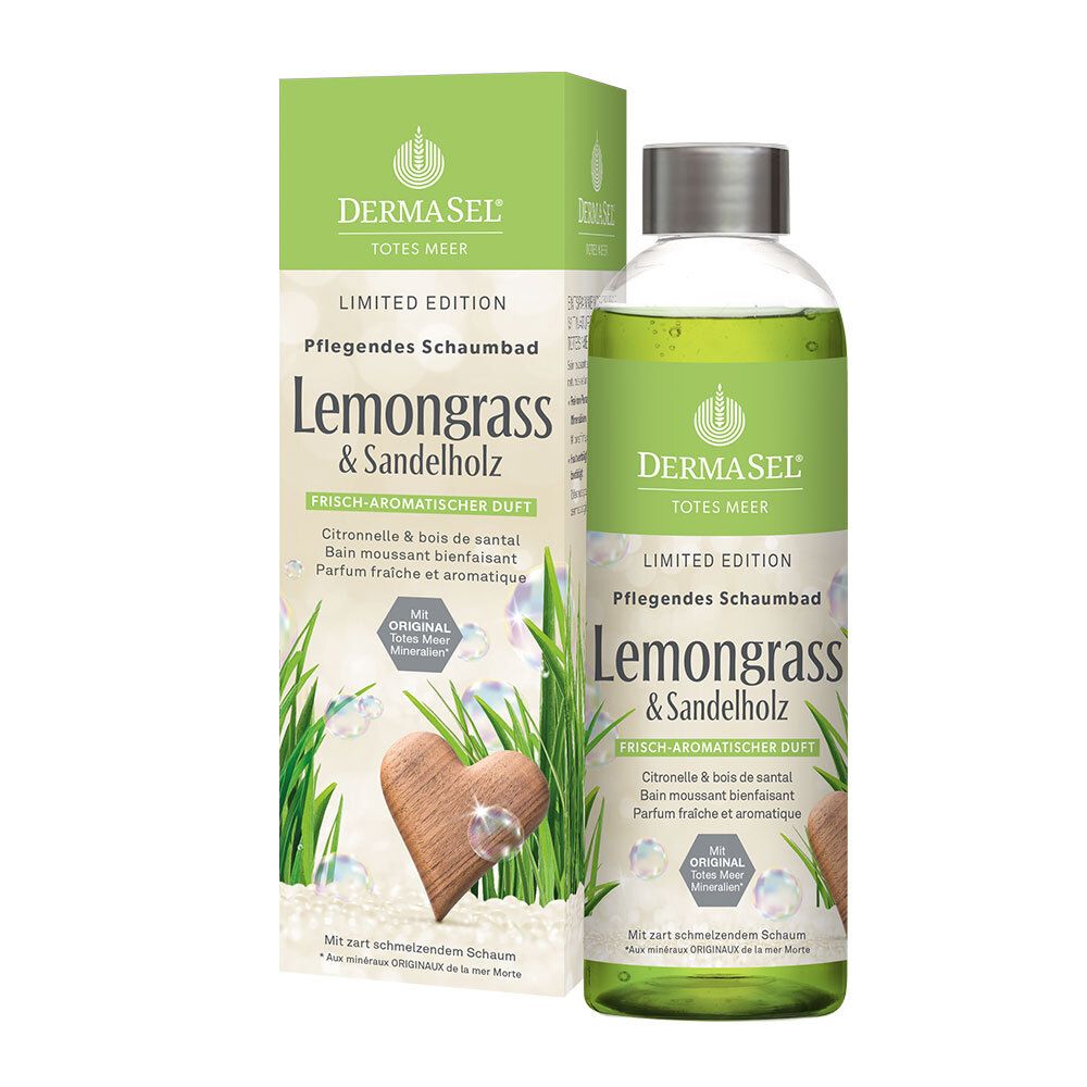 Image of DERMASEL® Totes Meer Lemongrass & Sandelholz Schaumbad