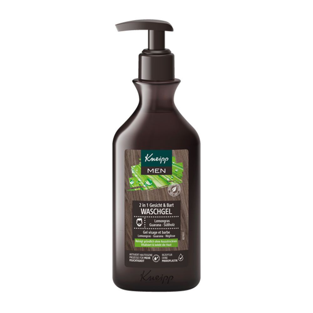Kneipp® 2 in 1 Gesicht & Bart Waschgel