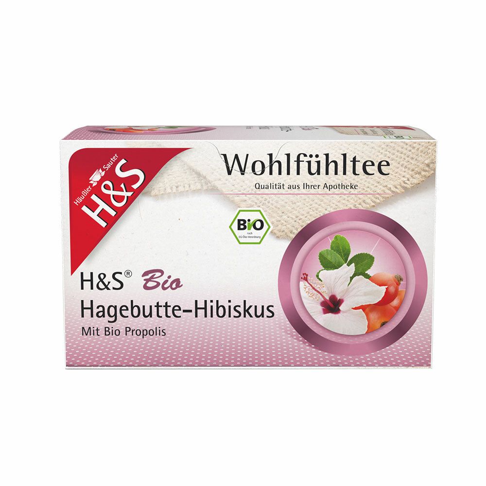 Image of H&S Wohlfühltee Hagebutte-Hibiskus