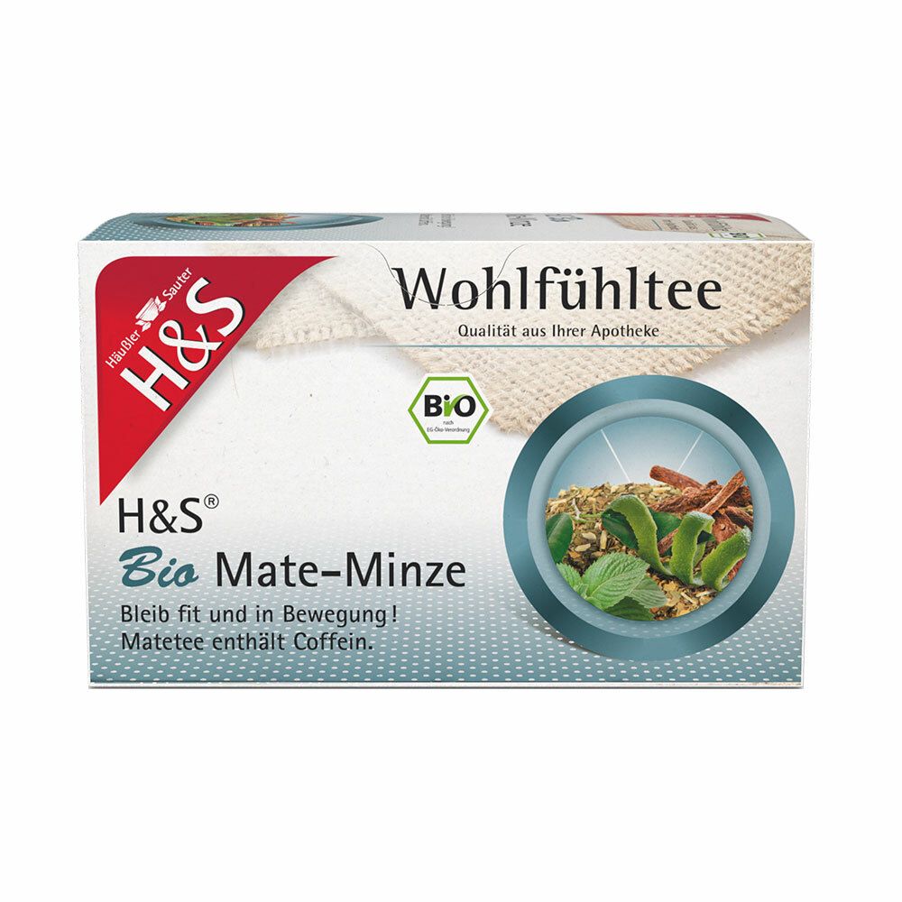 Image of H&S Wohlfühltee Bio Mate-Minze