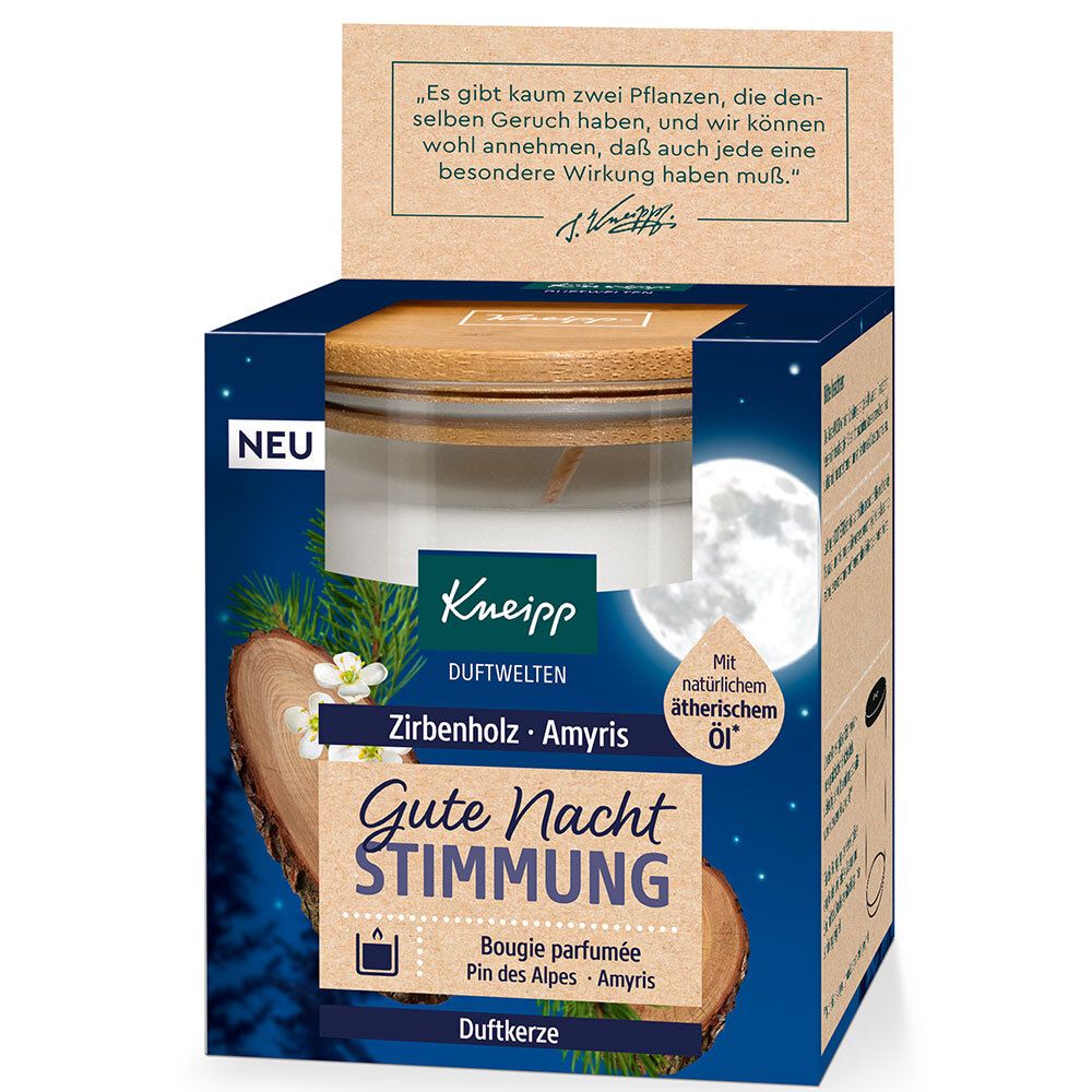 Kneipp® Duftkerze Gute Nacht Stimmung