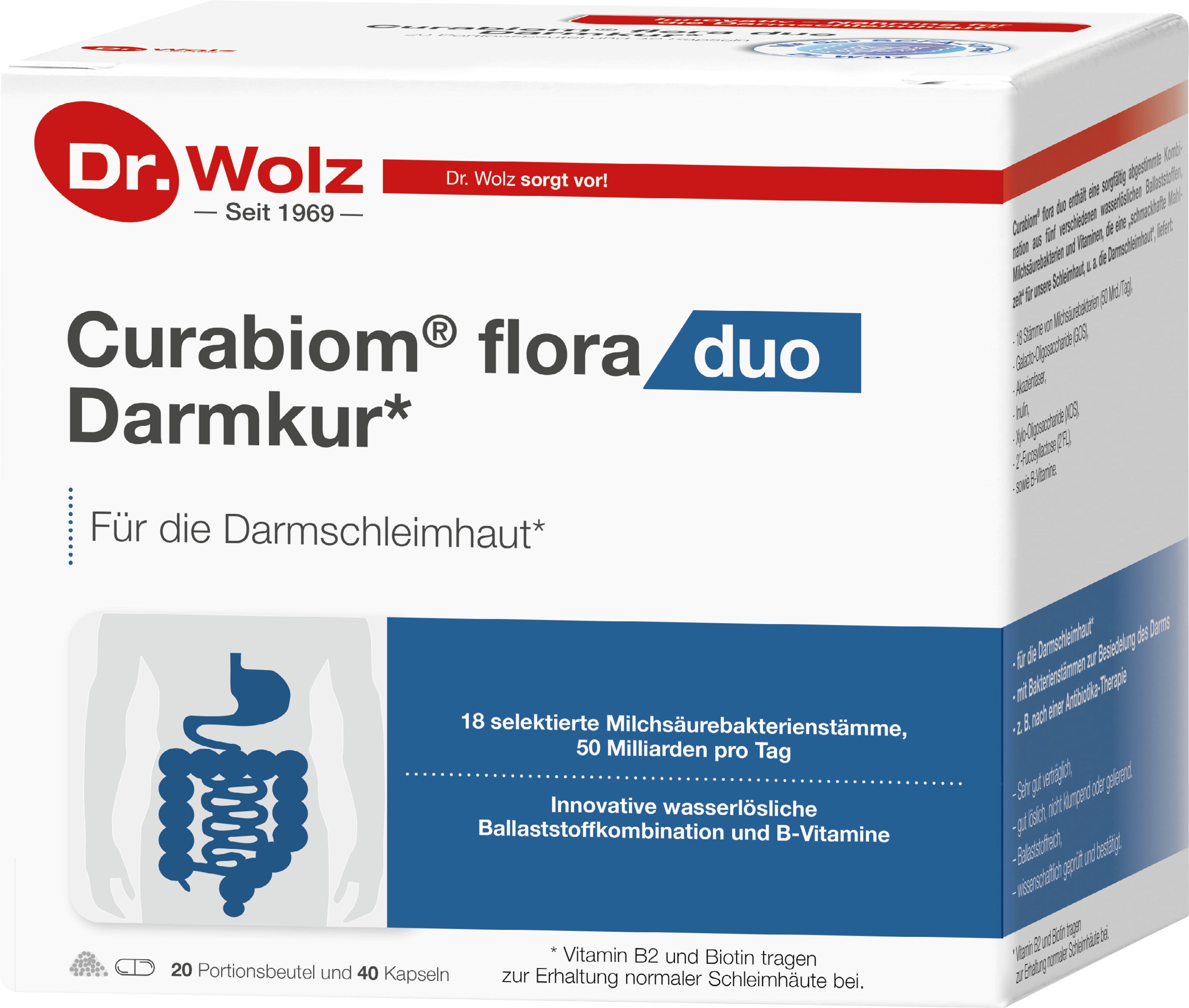Image of Curabiom® flora duo Darmkur