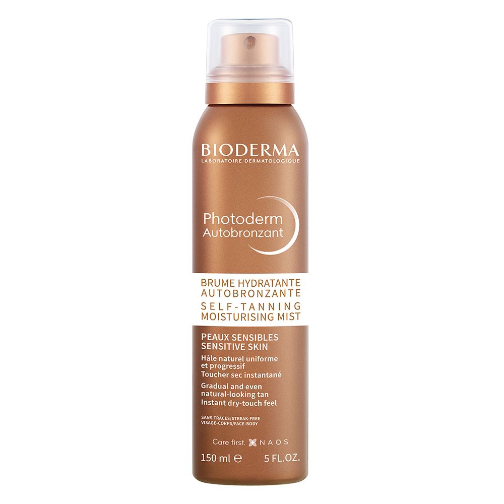 BIODERMA Photoderm Autobronzant Brume hydratante | Feuchtigkeitsspendendes Selbstbräunungspray für eine natürliche Bräune