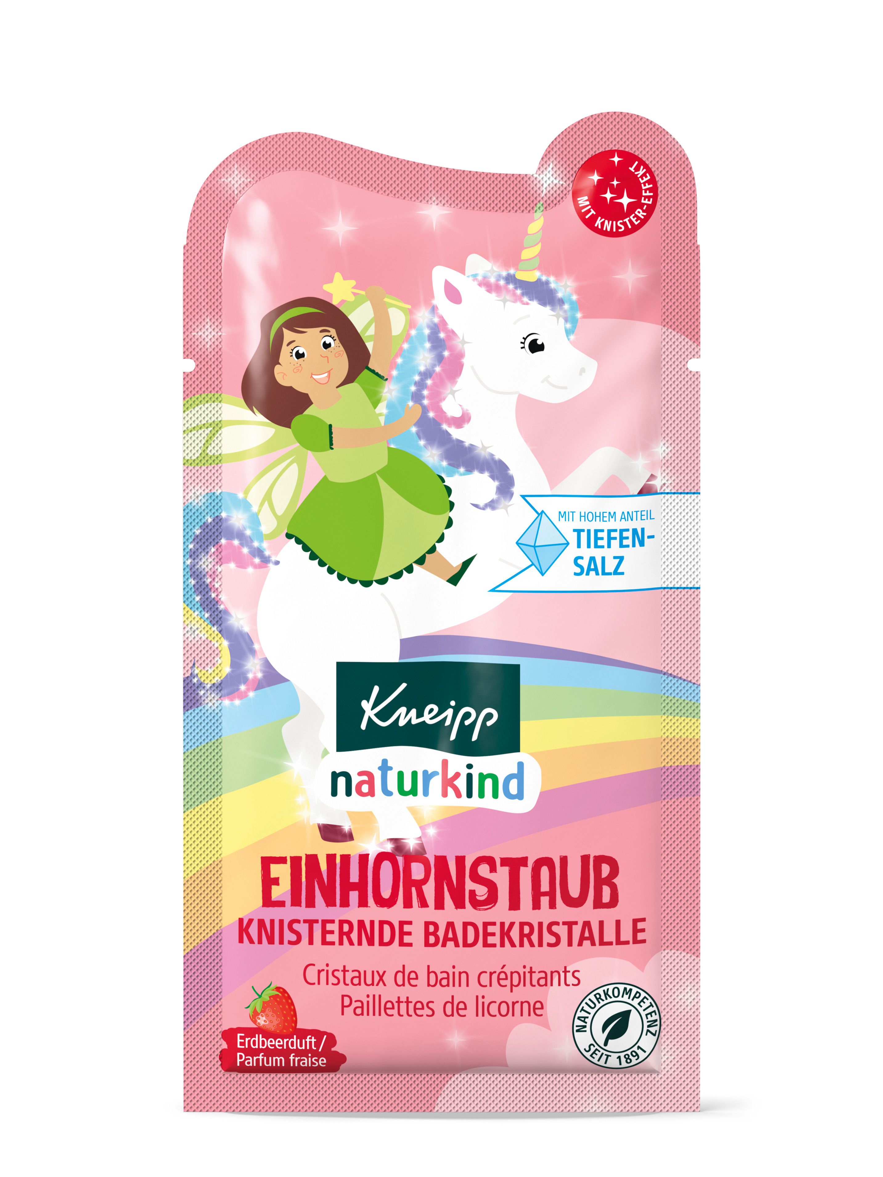 Kneipp® naturkind Knisternde Badekristalle Einhornstaub