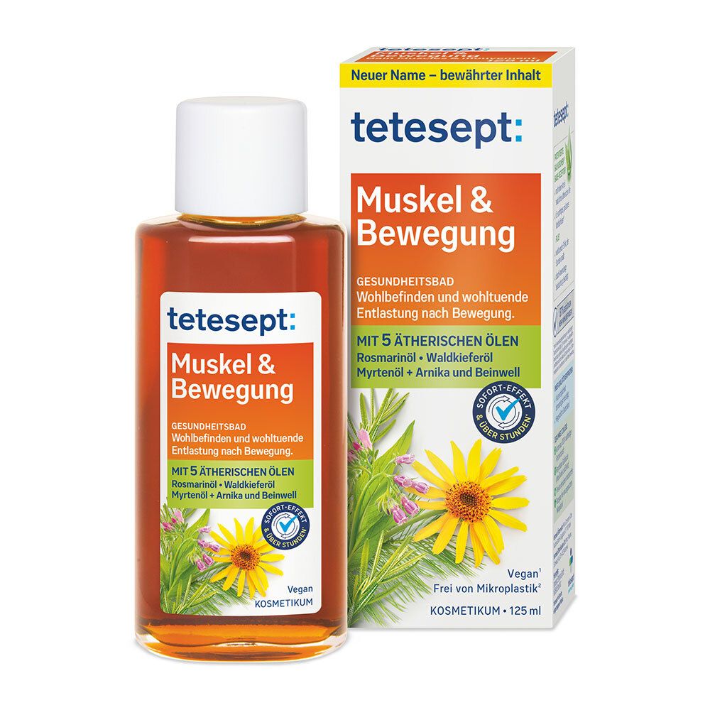 tetesept® Gesundheitsbad Muskel & Bewegung