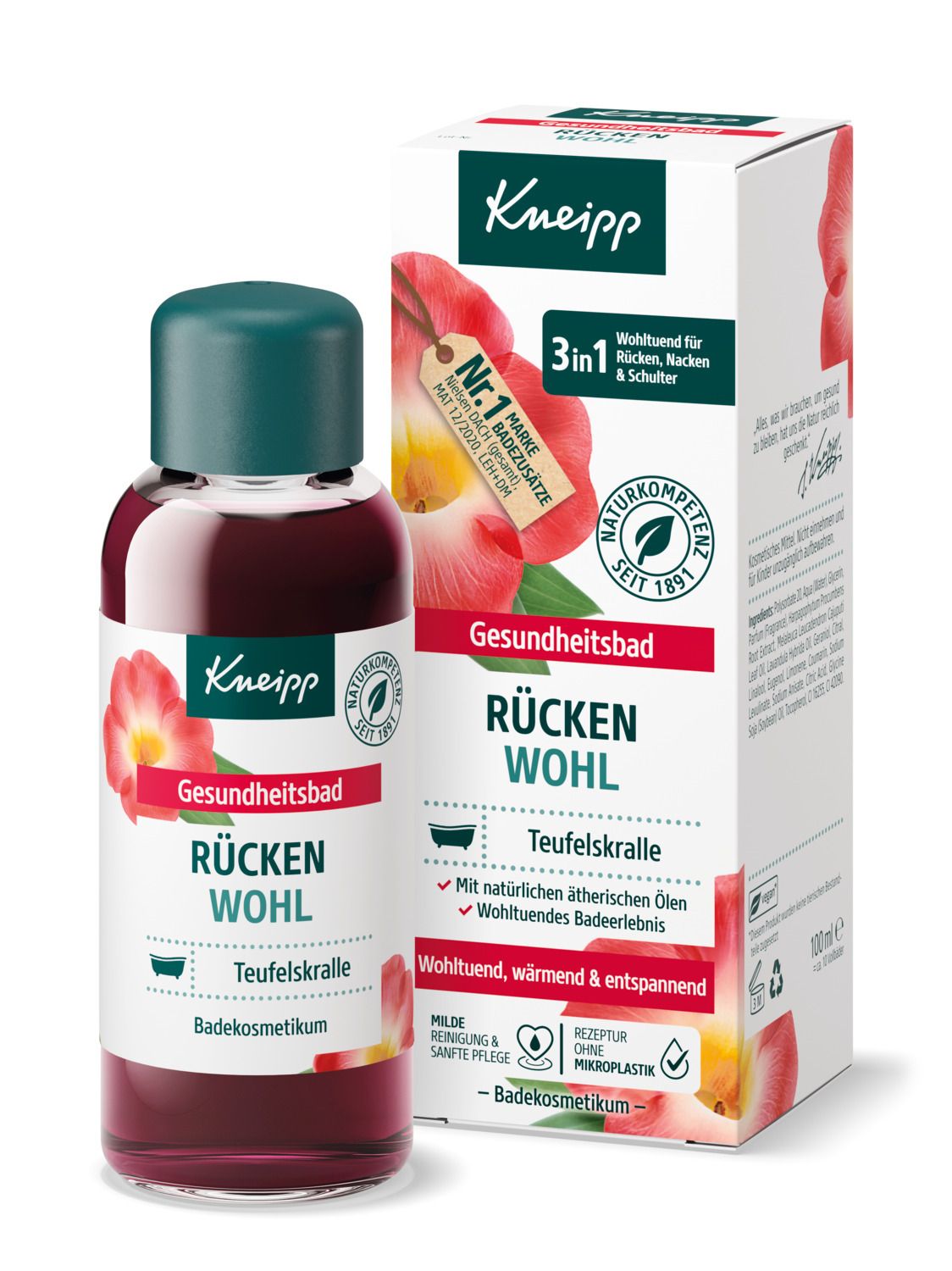 Kneipp® Gesundheitsbad Rücken Wohl Teufelskralle
