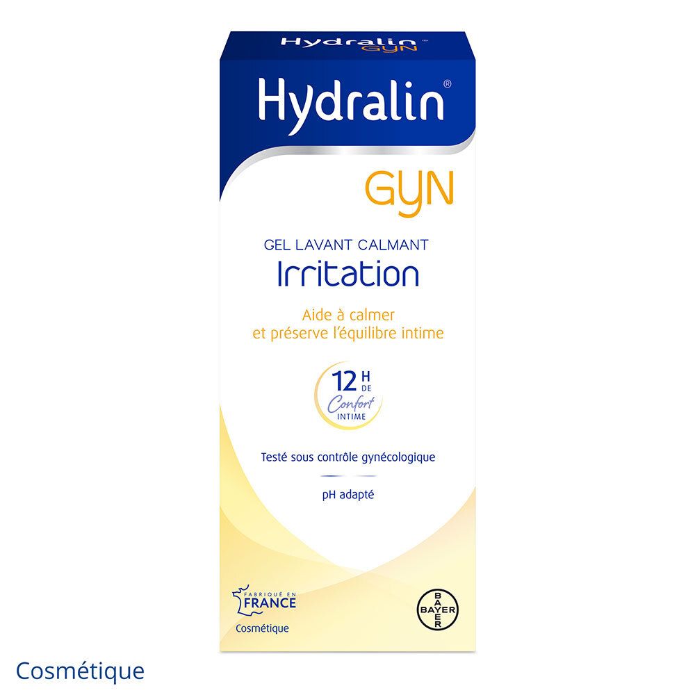 Hydralin Gyn - Gel de soin intime - 400 ml - gel lavant calmant