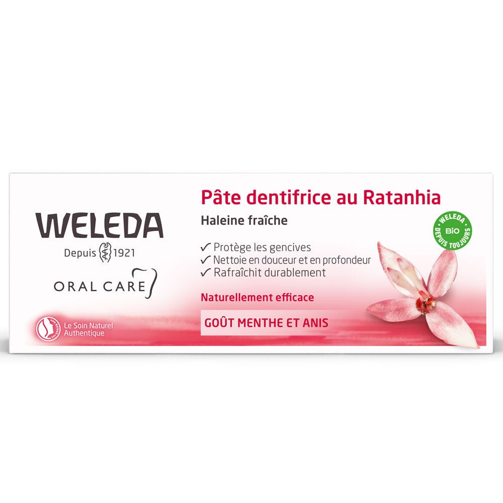 Weleda Zahnpastete Ratanhia