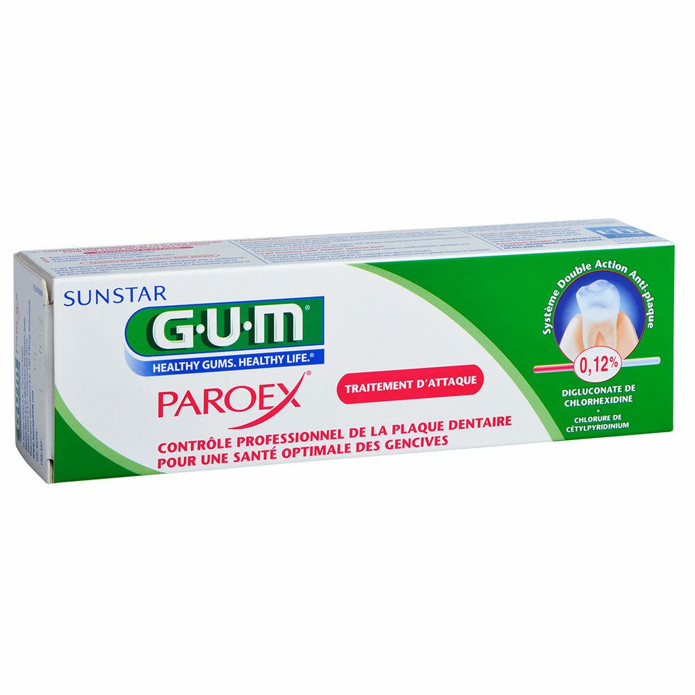 Image of Gum® Paroex 0,12% Gel-Zahnpasta-Anti-Plaque