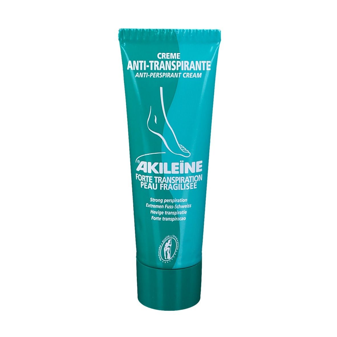 Image of Akileïne Fußcreme Anti-Transpirant für empfindliche Haut