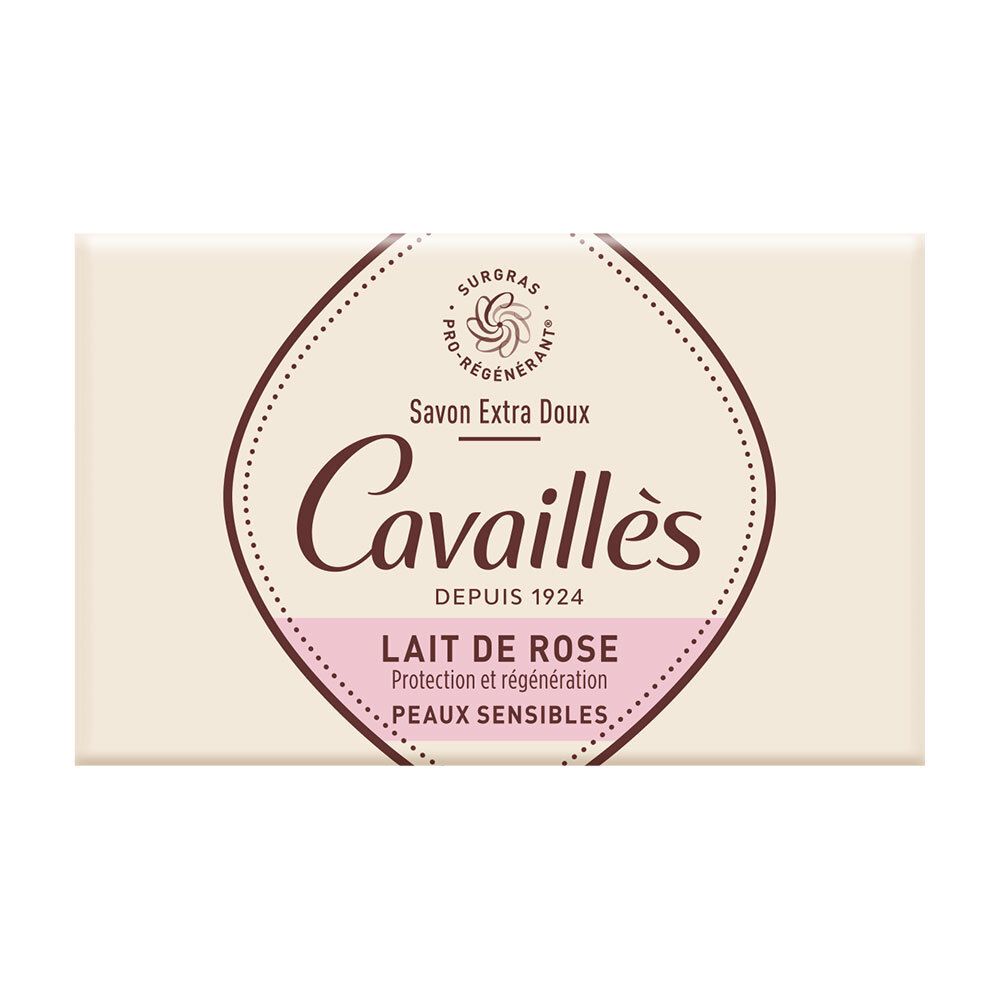 Rogé Cavaillès savon surgras parfumé lait de rose