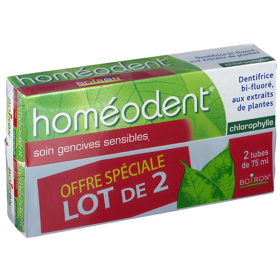 Homéodent soin gencives sensibles chlorophylle