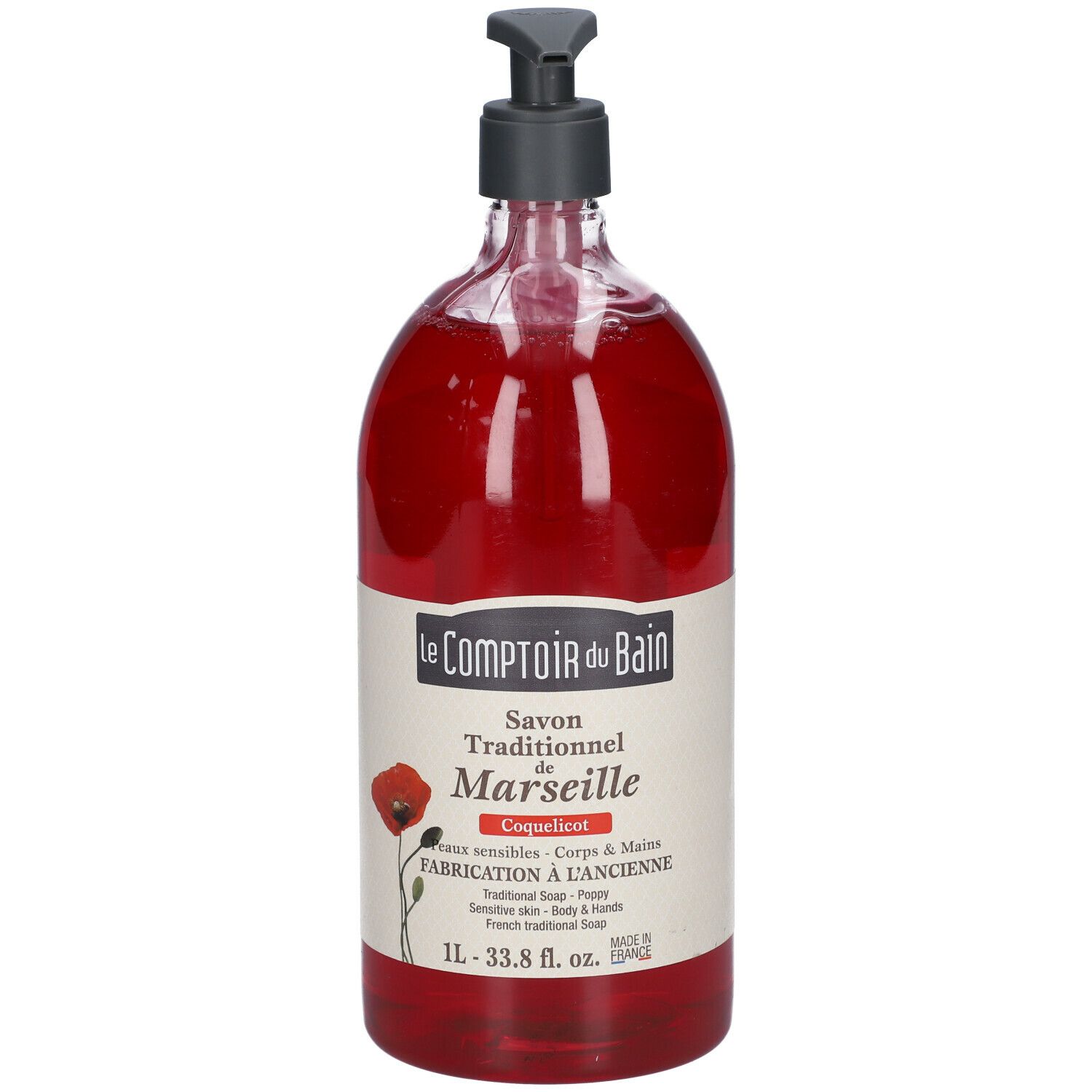 Le Comptoir du Bain Savon de Marseille Mohnbad-