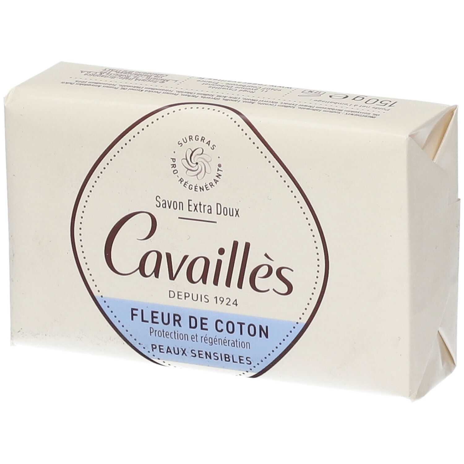 Rogé Cavaillès Baumwollblüten-Surgras-Seife