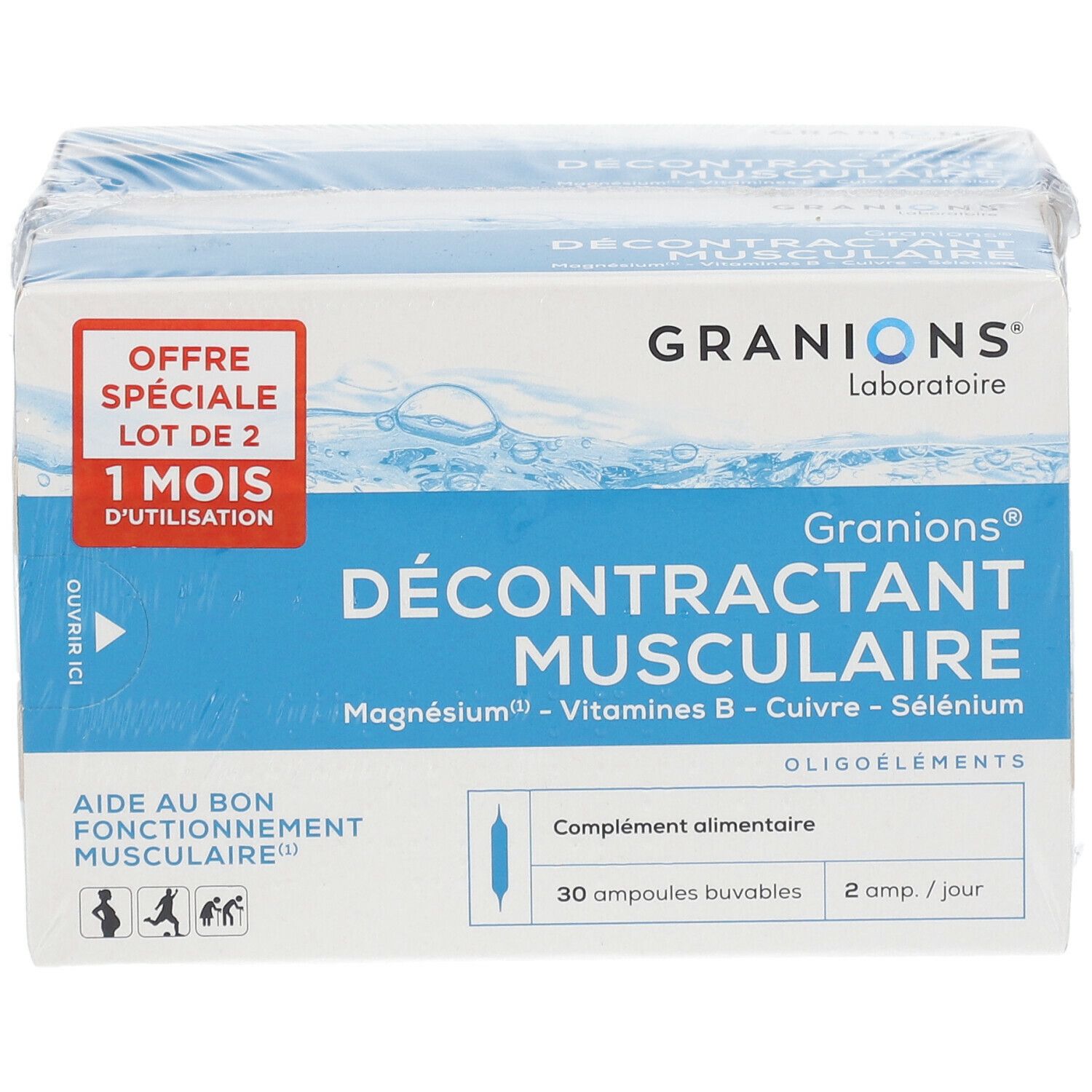 Granions® Décontractant musculaire - shop-apotheke.ch