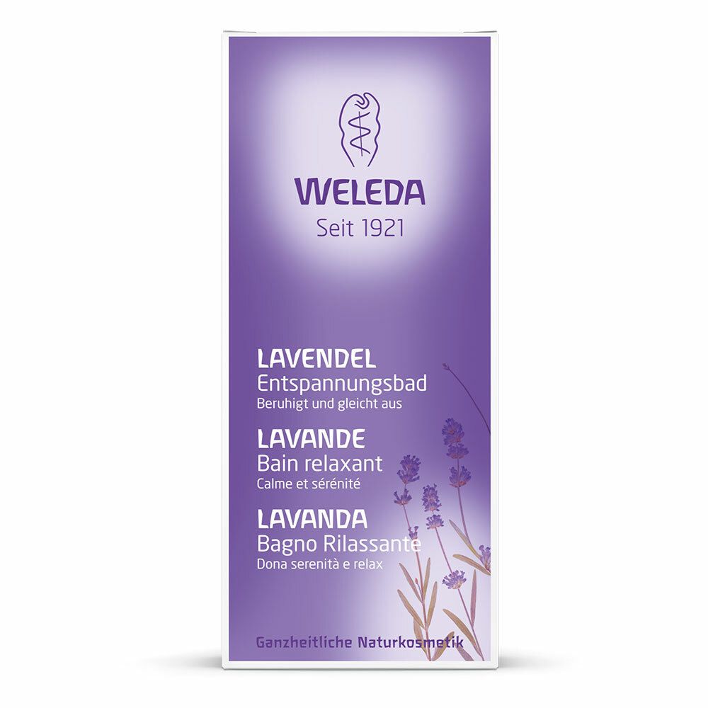 Image of Weleda Lavendel nicht schäumendes Entspannungsbad