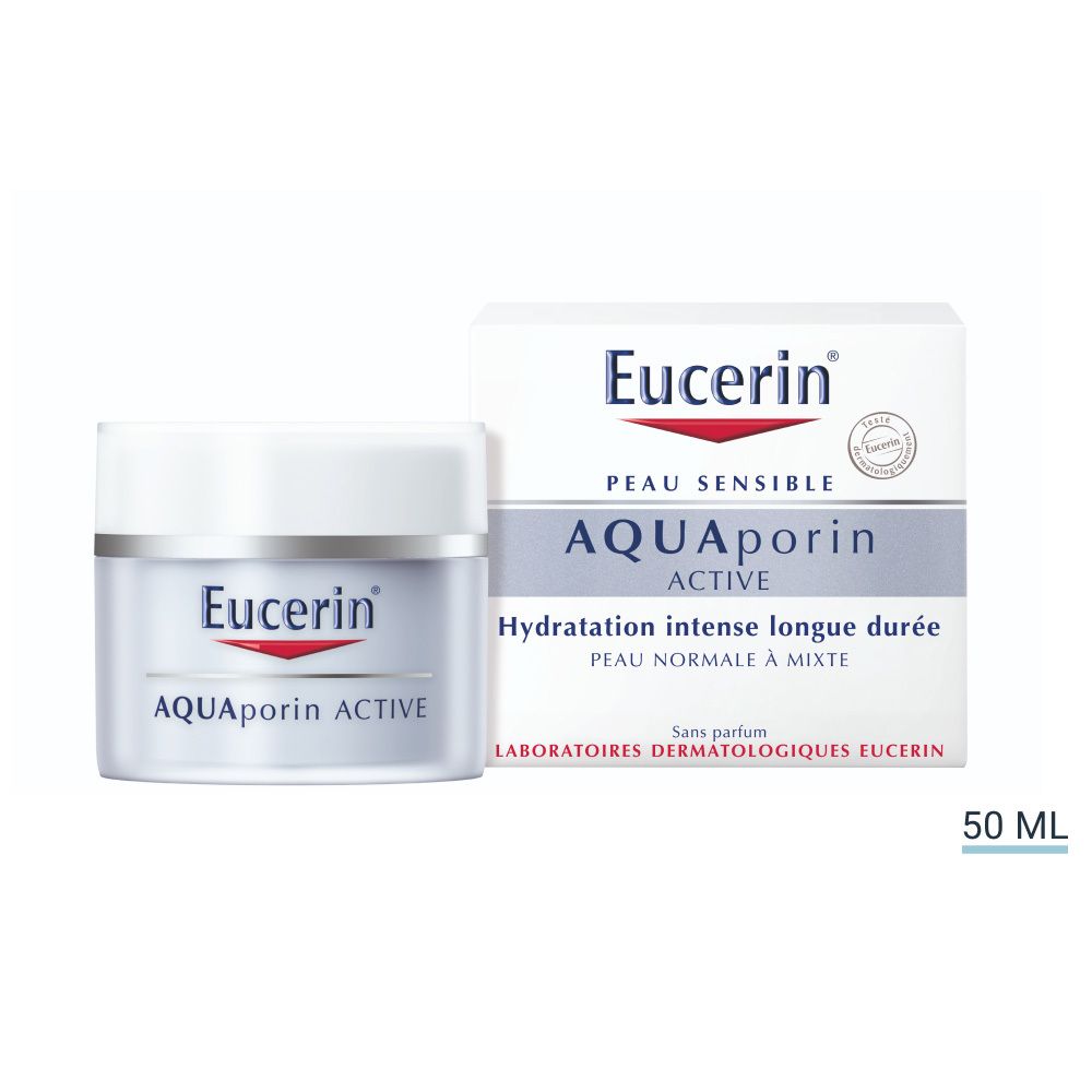 Image of Eucerin® Aquaporin Aktive, lang anhaltende, intensive Befeuchtung der normalen bis Mischhaut