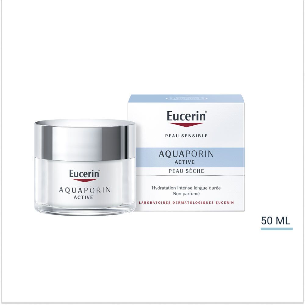 Image of Eucerin® Aquaporin Active langanhaltende intensive Feuchtigkeitsversorgung für trockene Haut