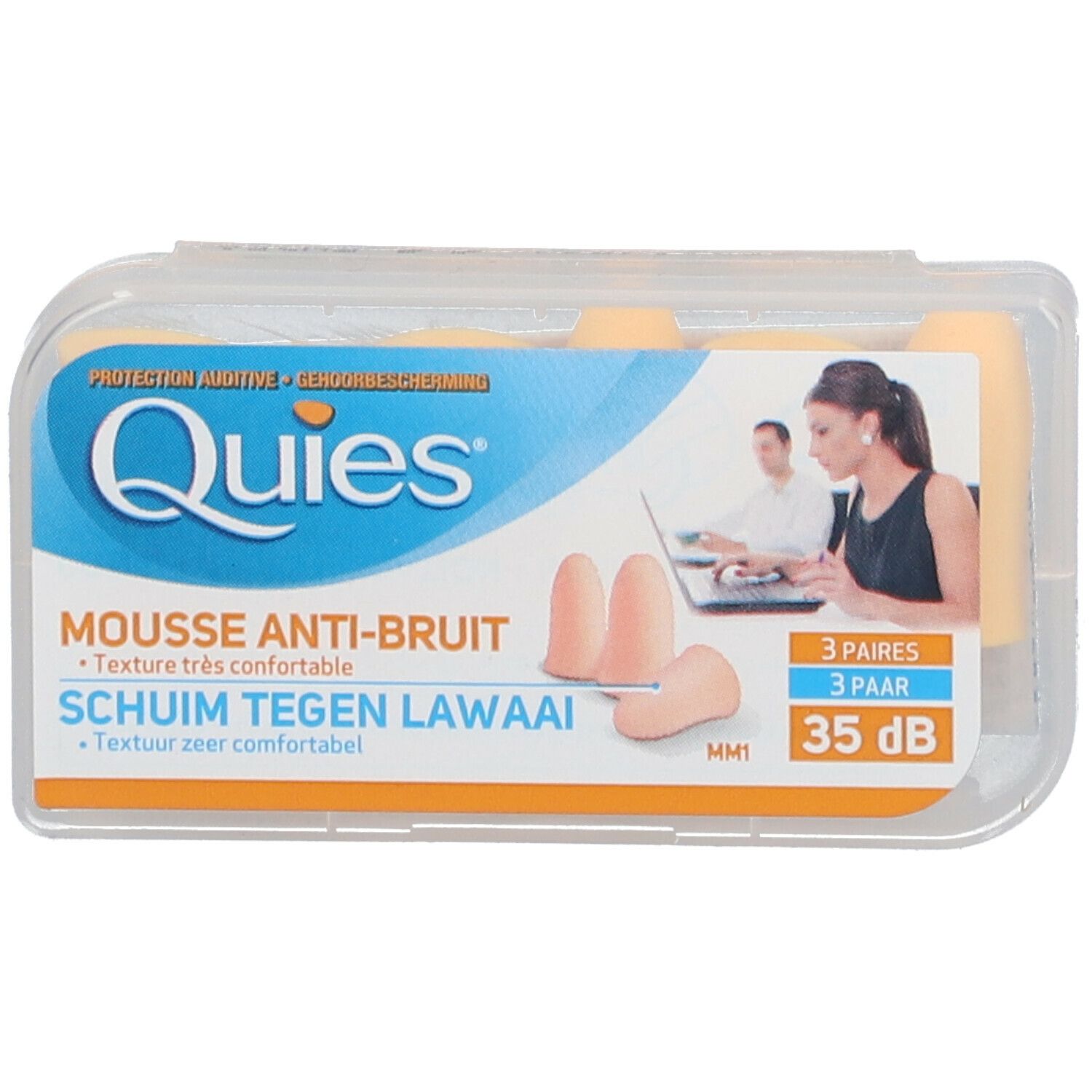 Quies Schaumstoff Ohrstöpsel