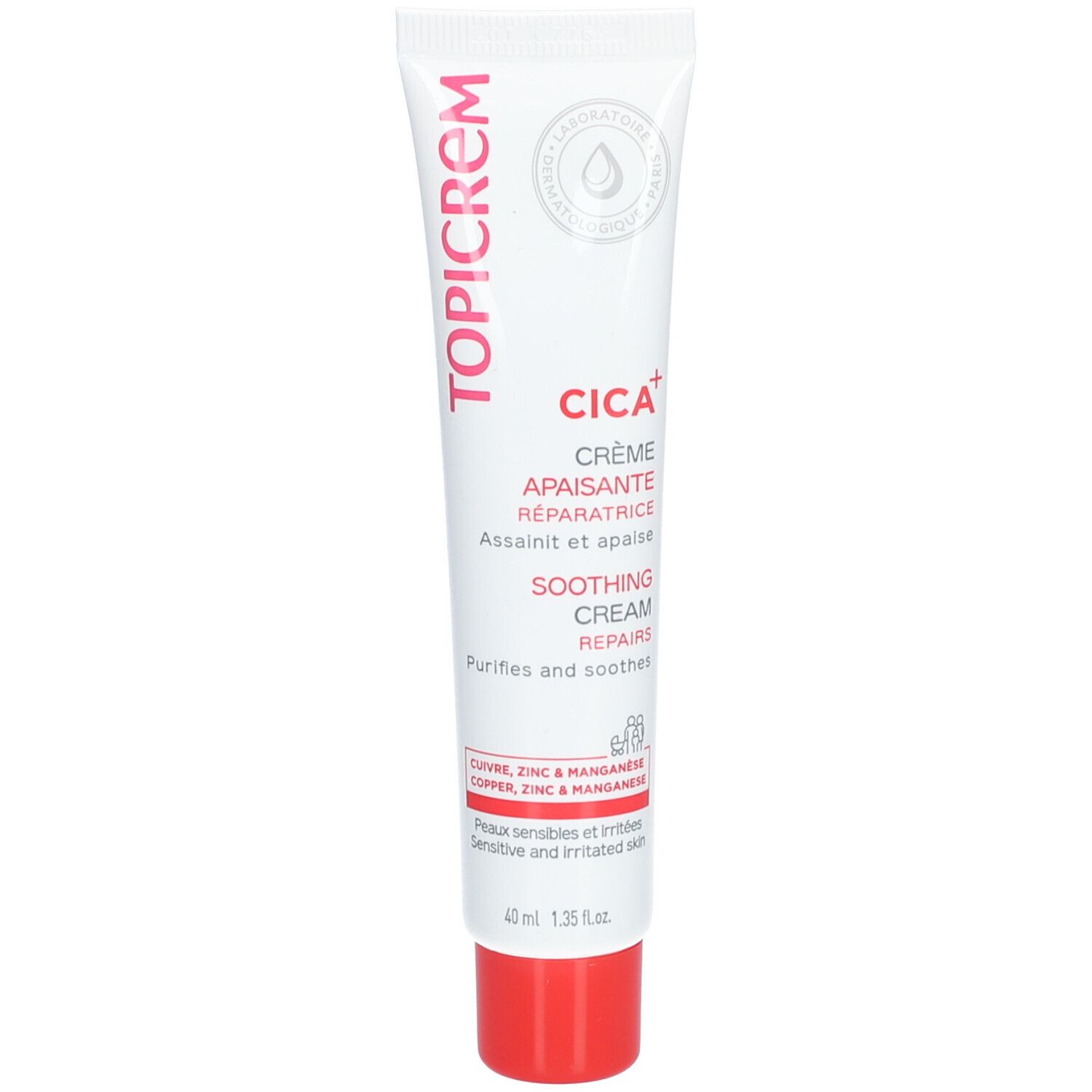 TOPICREM Les Essentiels heilende Reparaturcreme