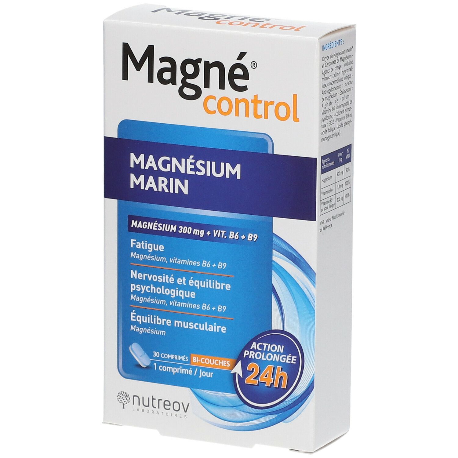 Nutreov Magné® Control magnésium 3000 mg + Vitamin B6