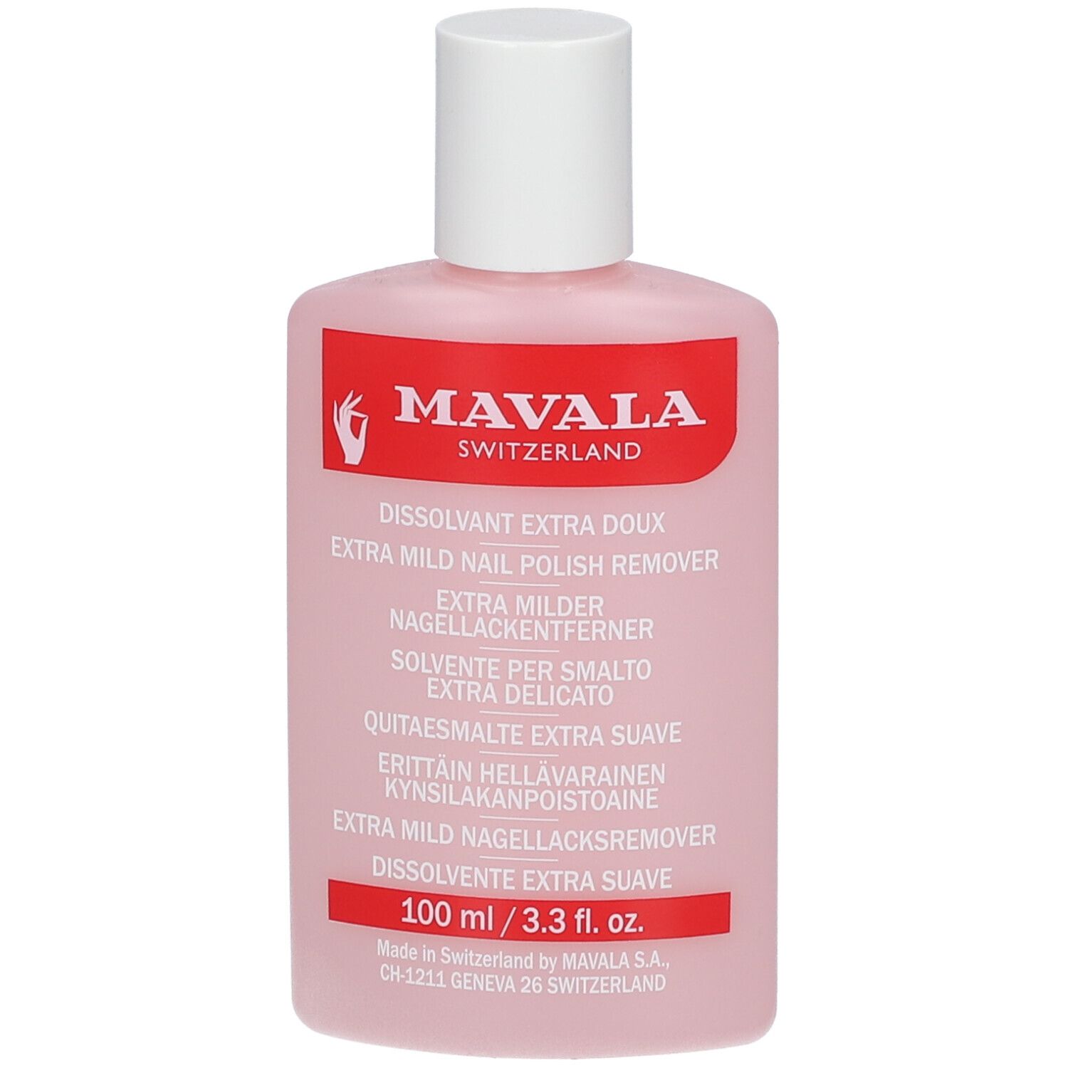 Mavala rosa acetonfreies Lösungsmittel