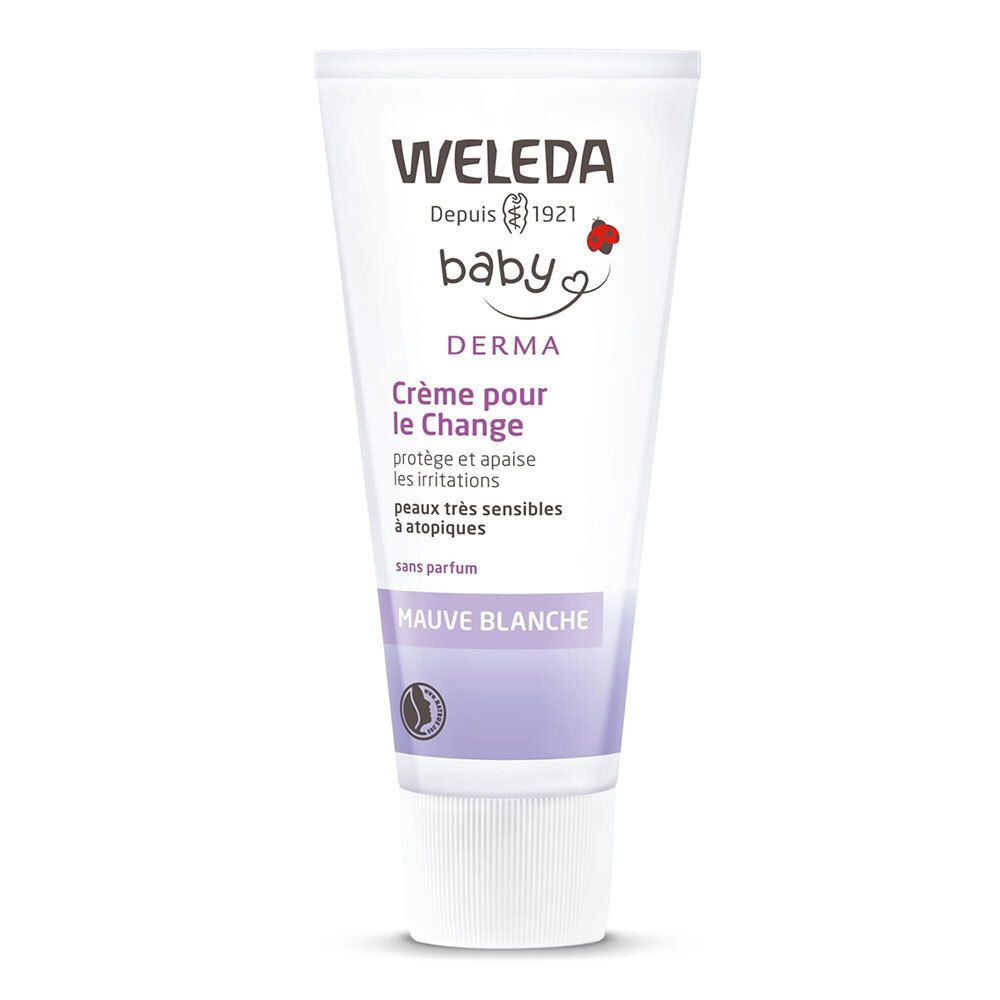 Weleda Baby Derma Windelausschlag-Creme mit weißer Malve