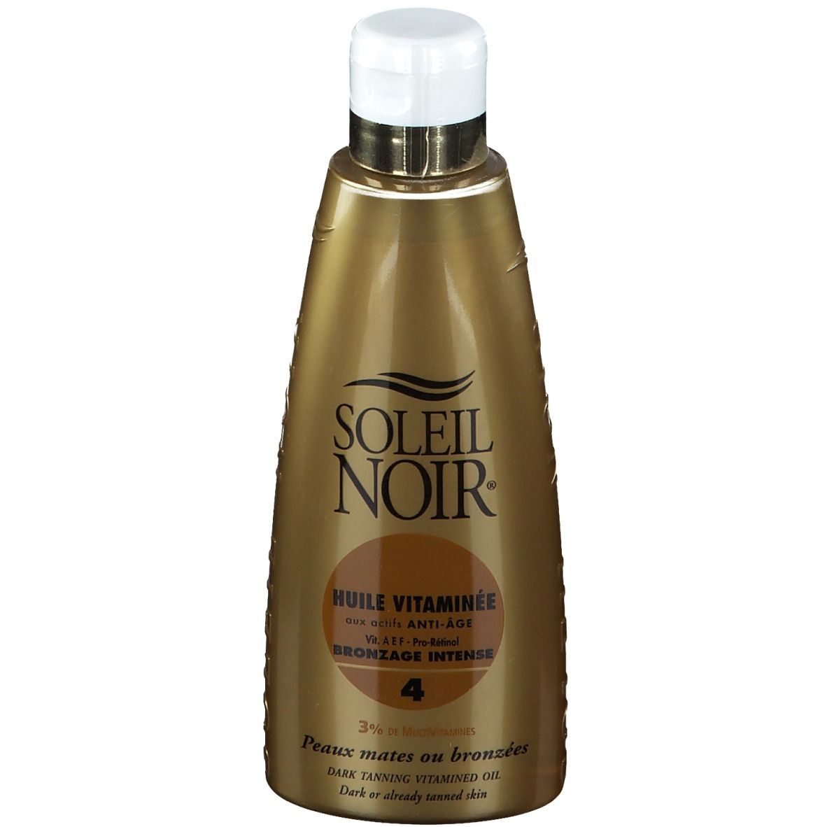 Soleil Noir Huile vitaminée SPF 4