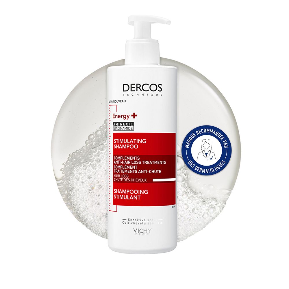 Vichy DERCOS shampoonierender energetisierender Anti-Rutsche
