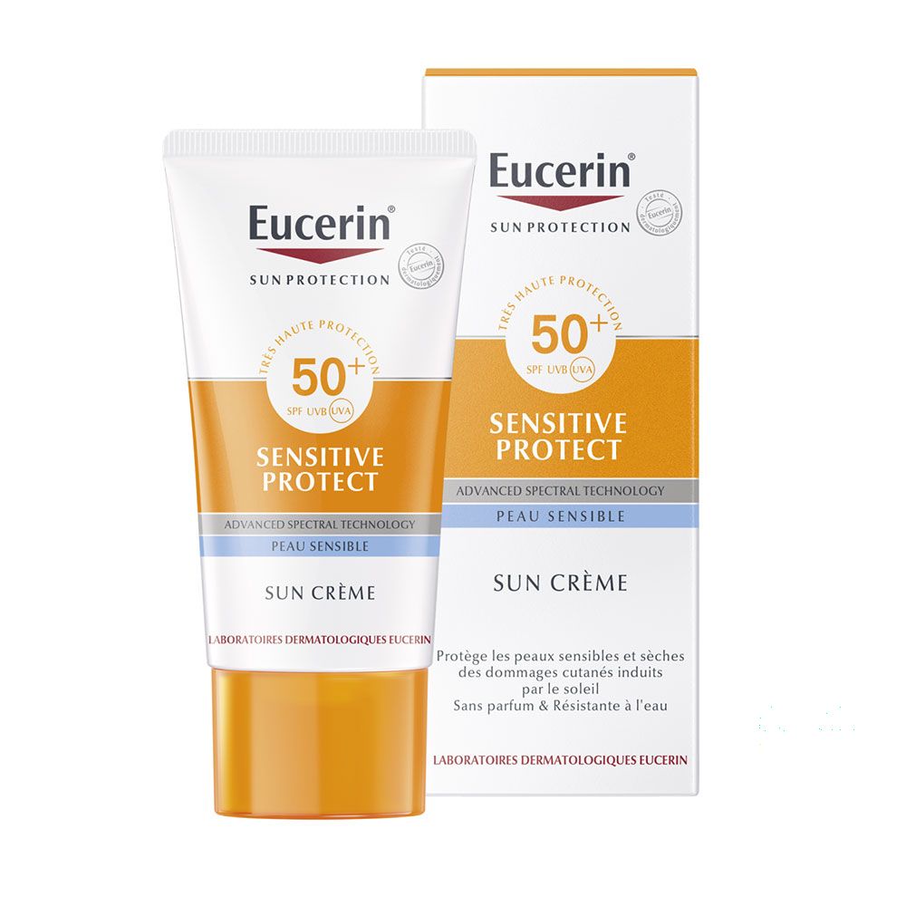 Image of Eucerin® Sensitive Protect Face Sun Creme LSF 50+