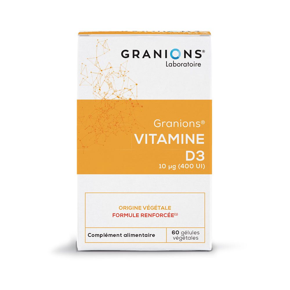 Laboratoire des Granions® Pflanzliches Vitamin D3 10 µg