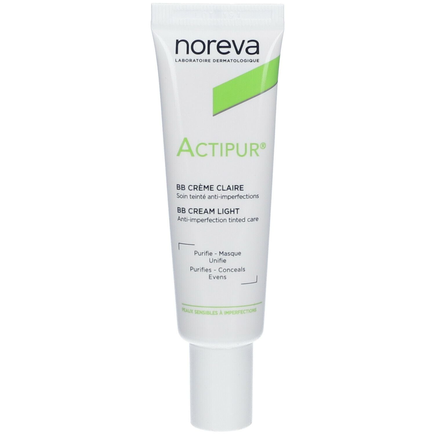 Noreva Laboratoires Actipur Anti-Imperfektionen Creme getönt klar