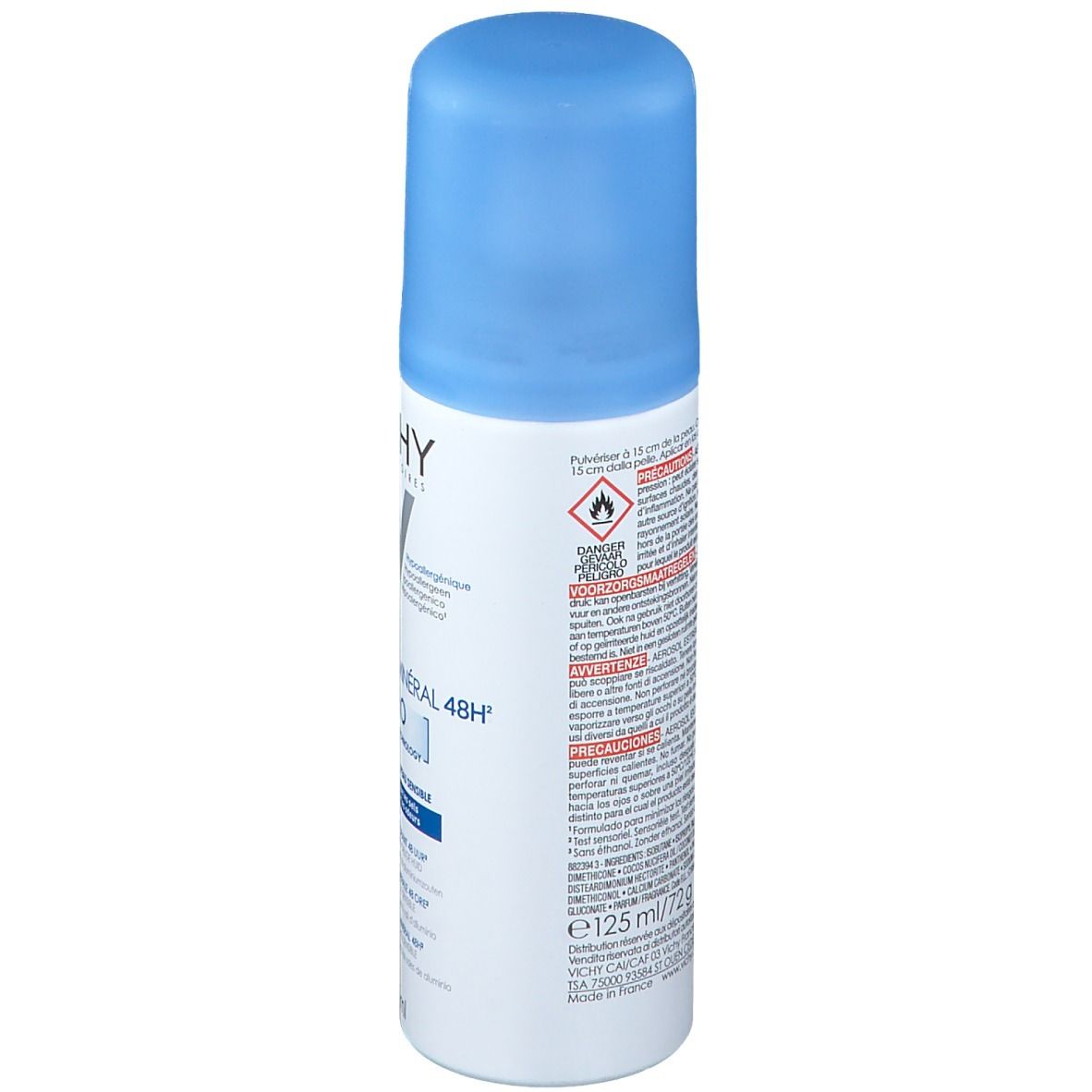 Vichy Déodorant Minéral Sans sels d'aluminium Aerosol shopapotheke.ch