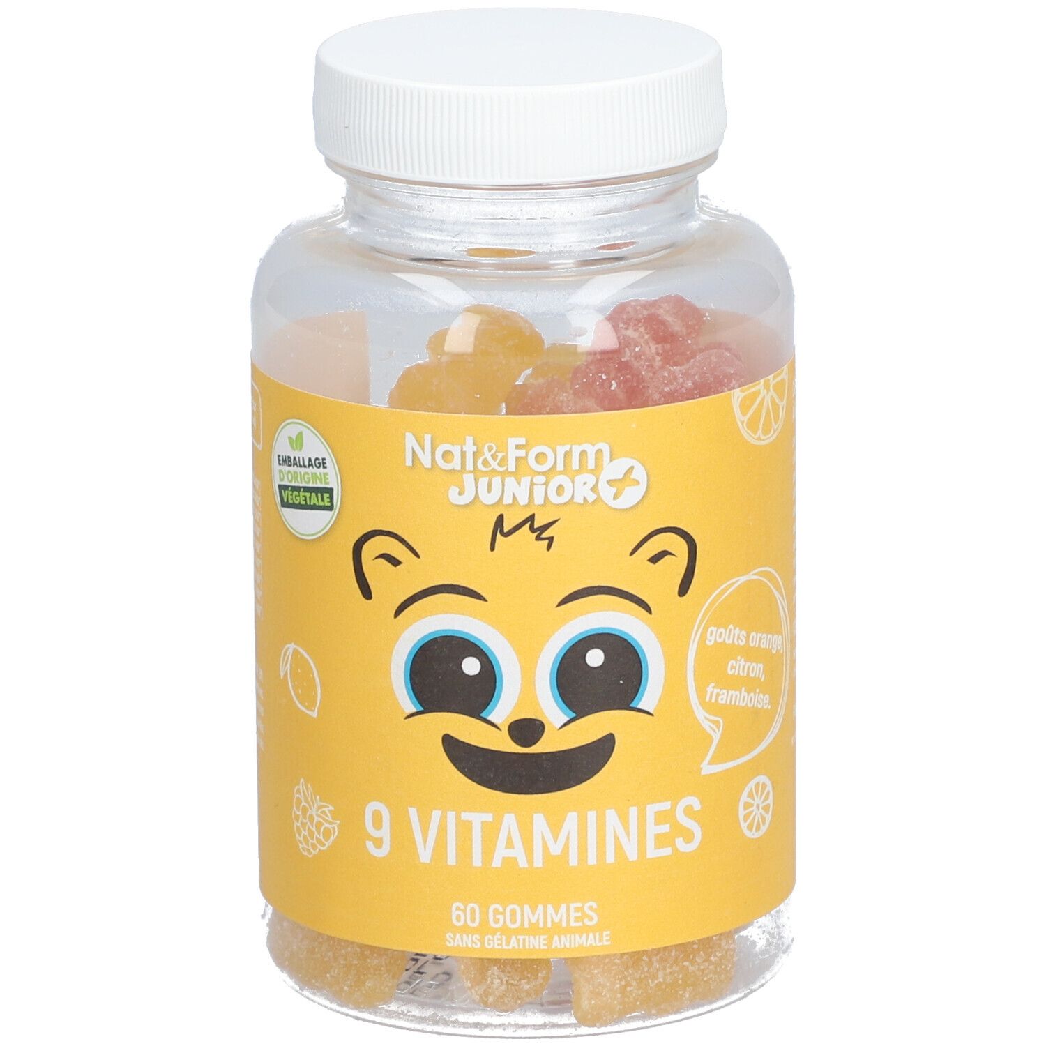 Image of Nat & Form Ours + 9 Vitamine