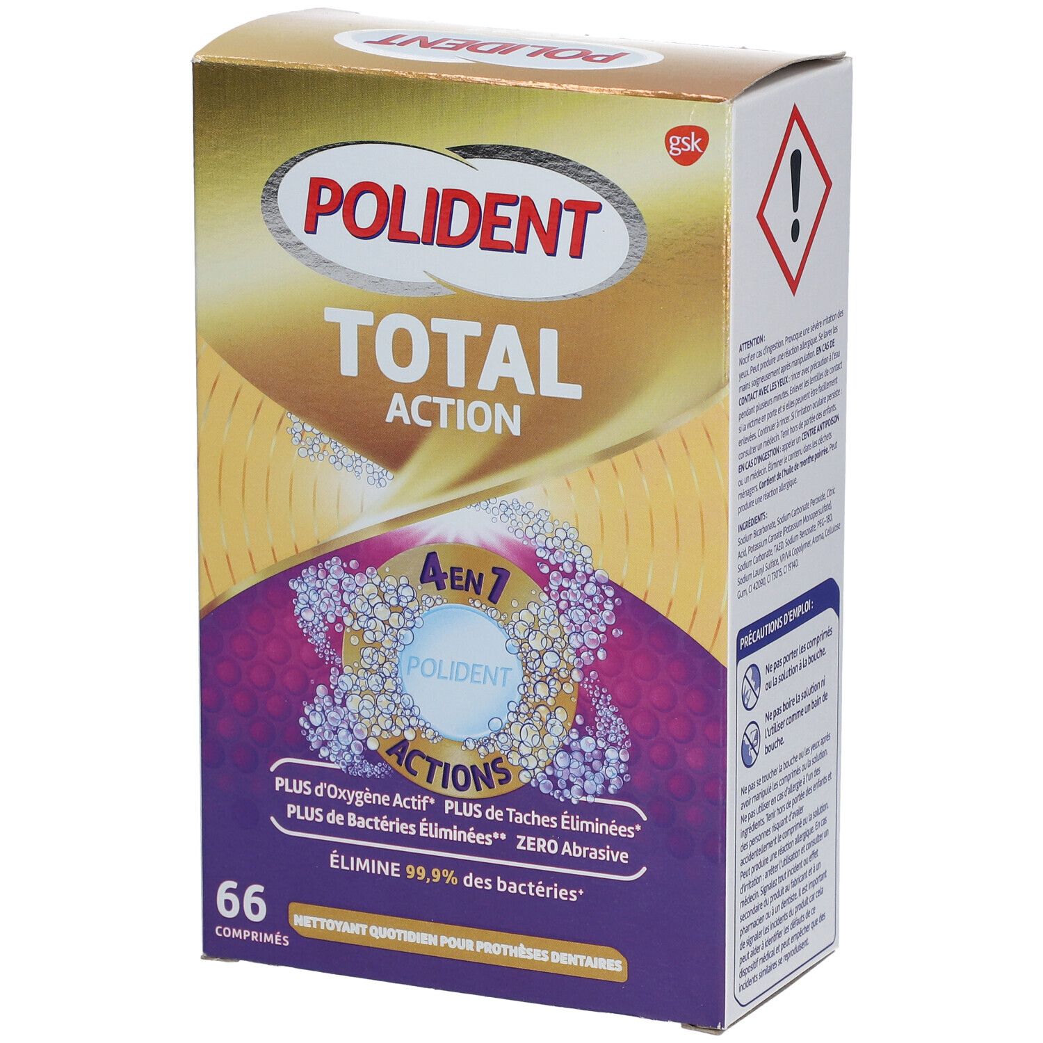 POLIDENT Total Action Reinigungstabs