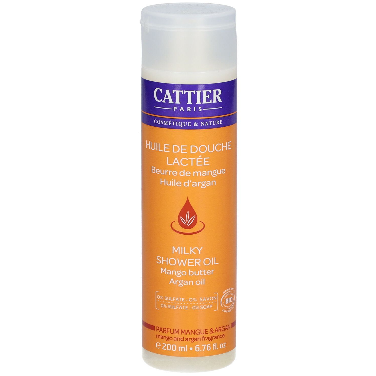 Cattier Milky Shower Oil
