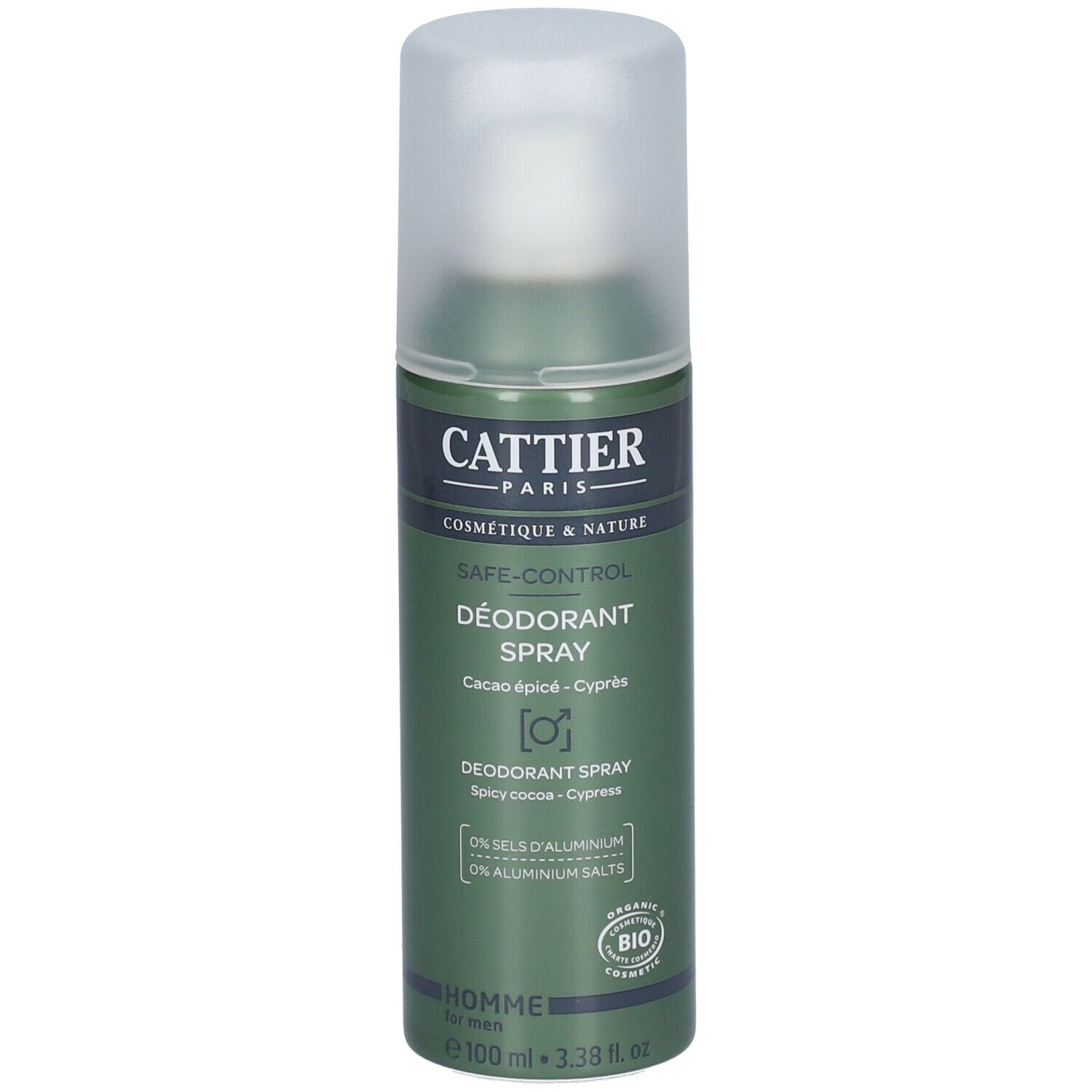 Image of Cattier Deodorant-Spray - sichere Kontrolle