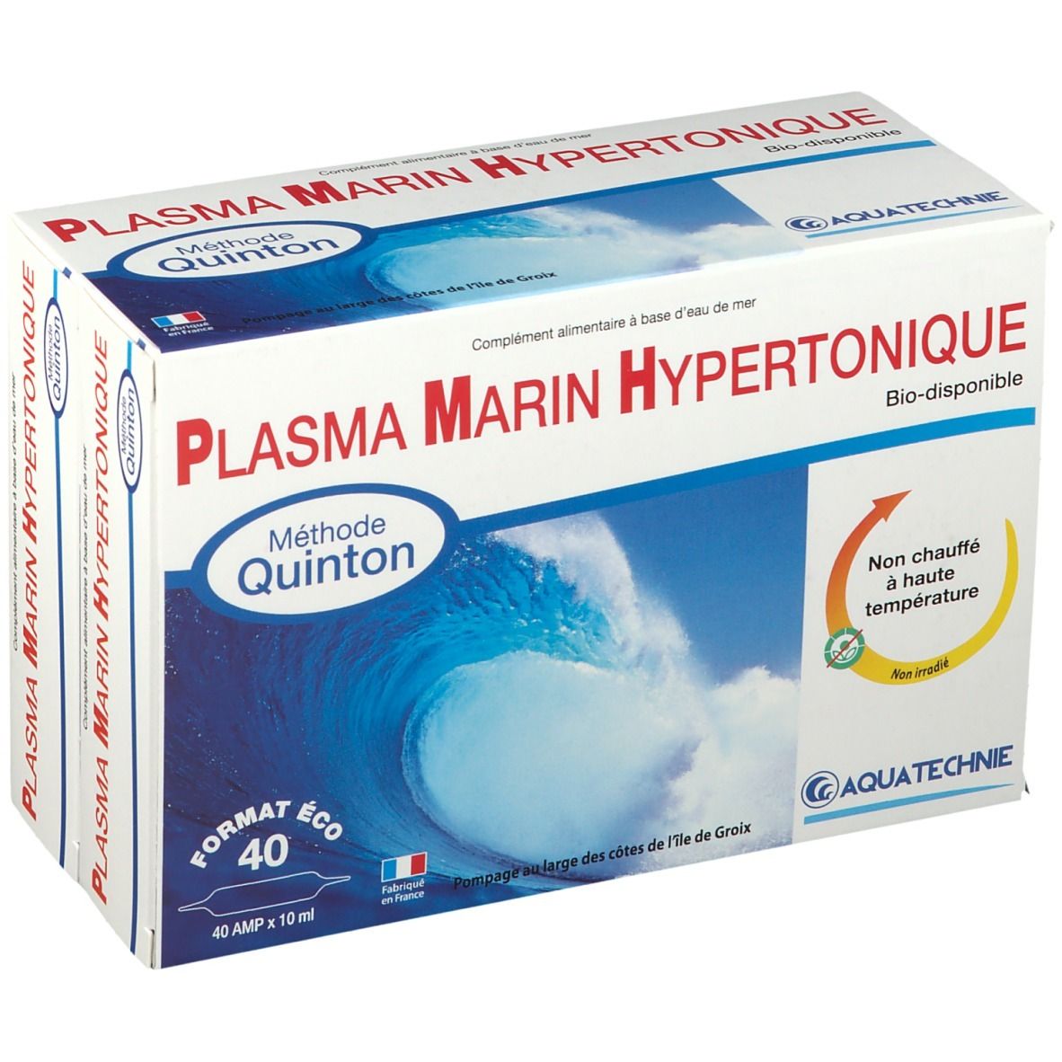 AQUATECHNIE Hypertonisches Meeresplasma Ampullen