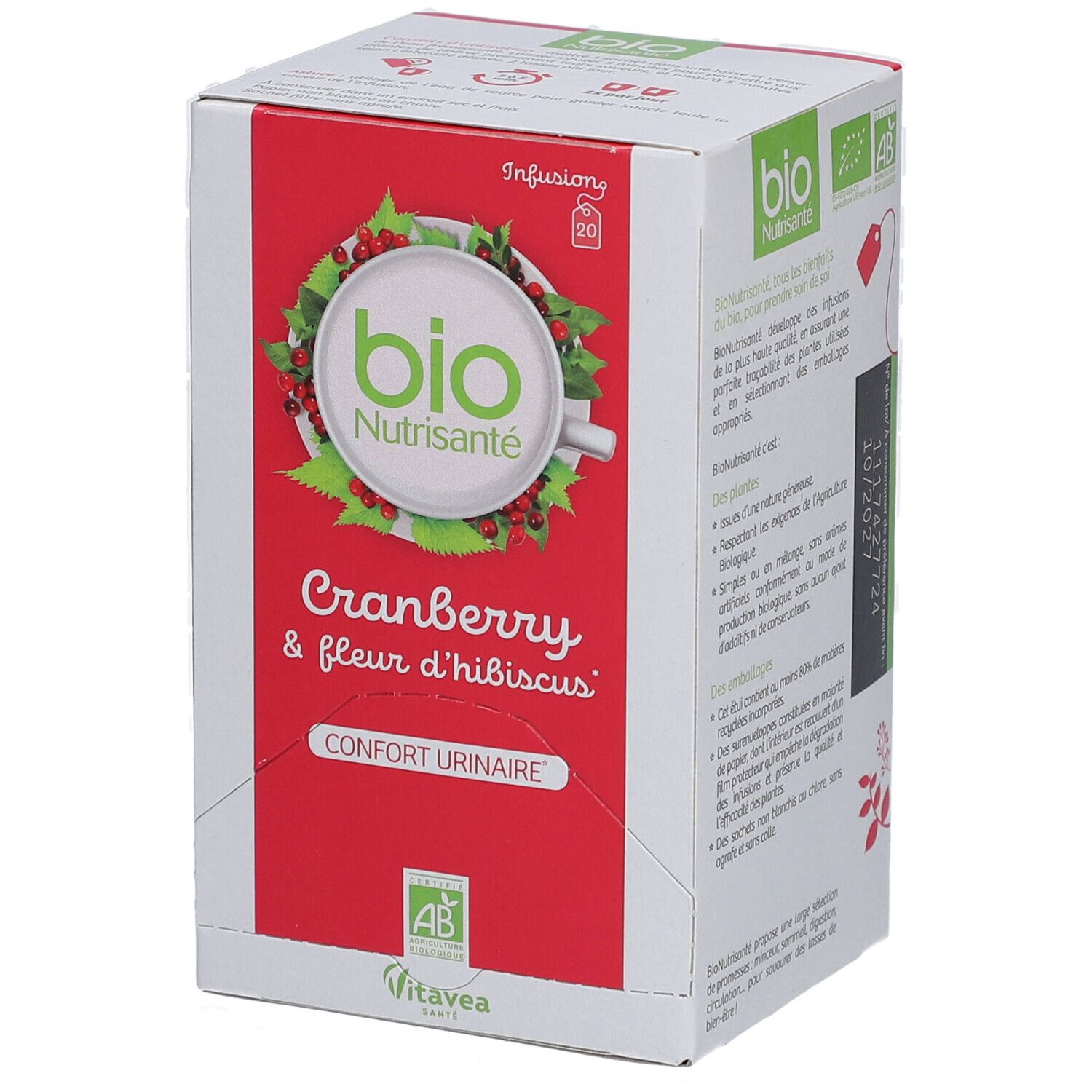Nutrisanté Kräutertee Bio-Cranberry