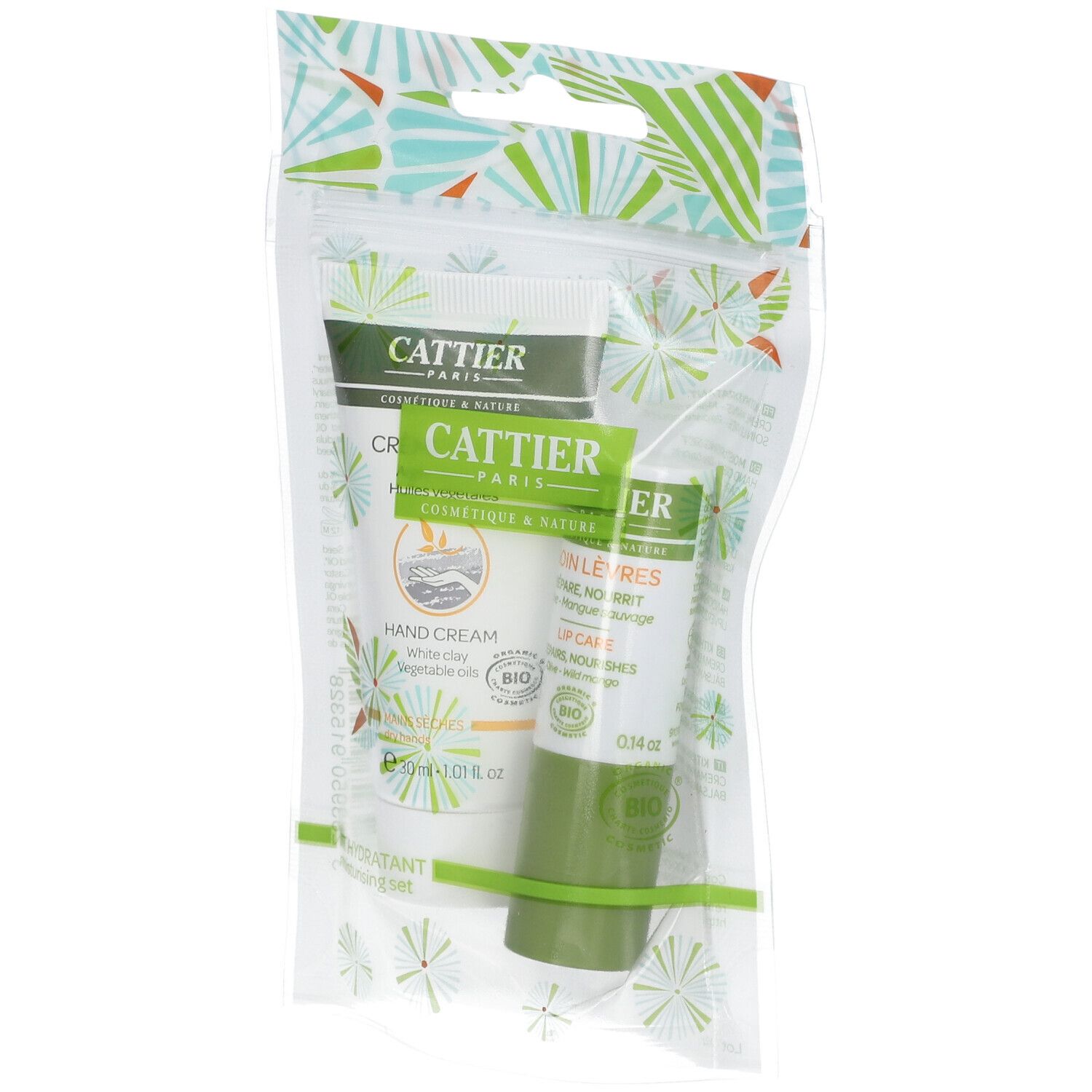 Cattier Feuchtigkeitsspendendes Hand- und Lippenpflege-Set