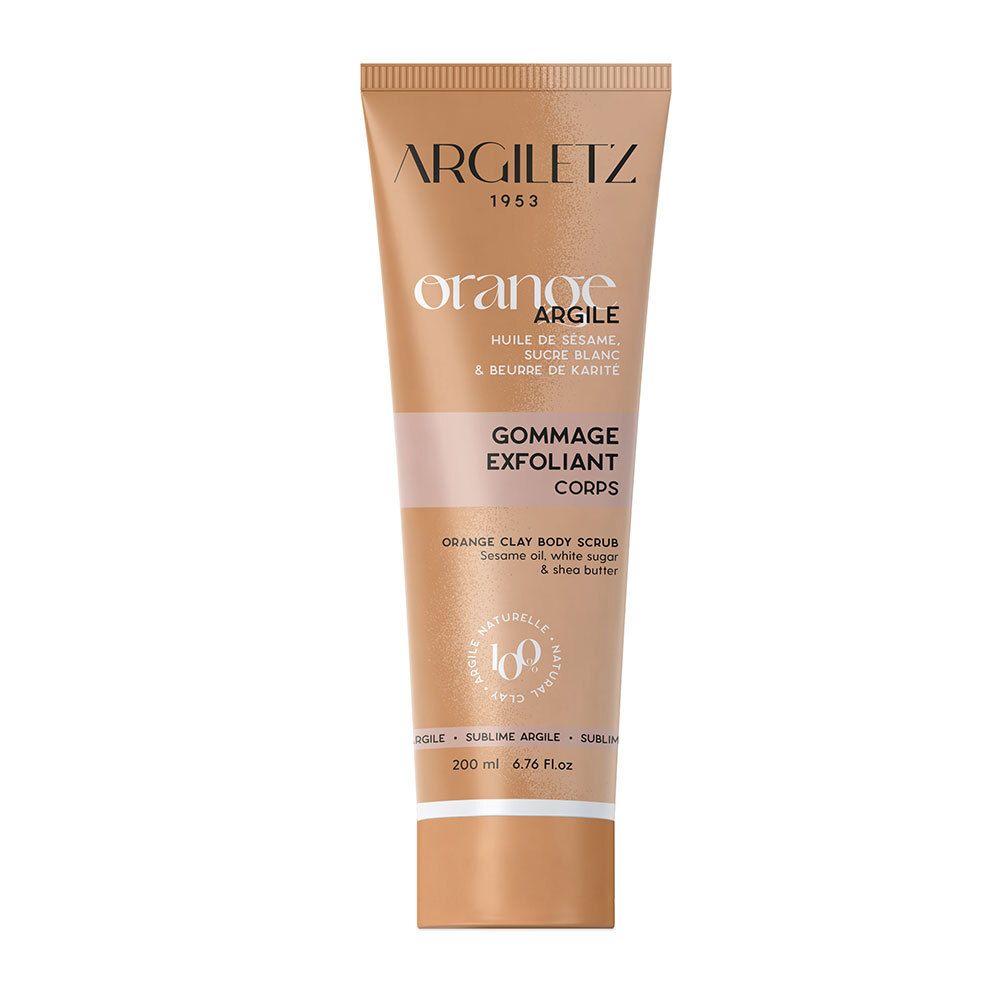Argiletz Gommage exfoliant Corps Argile Orange