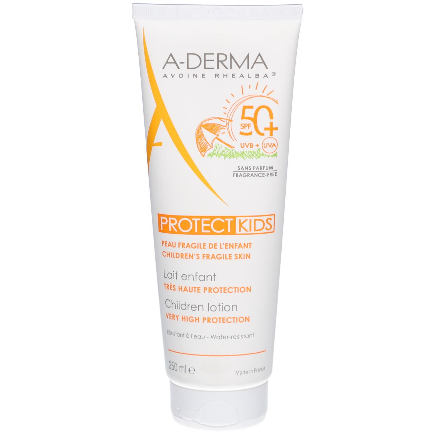 A-Derma Protect Lait Enfants SPF50+