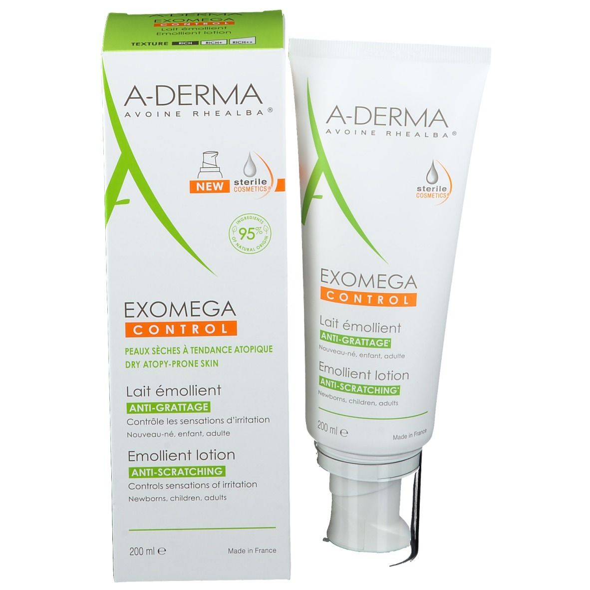 ADERMA EXOMEGA CONTROL Lait émollient shopapotheke.ch