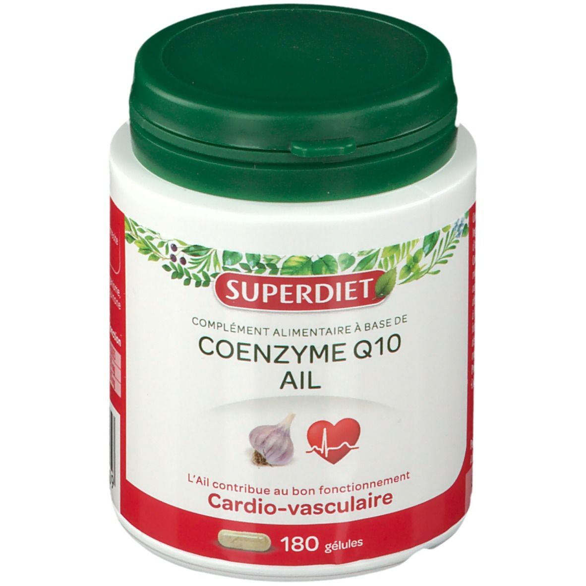 SUPERDIET Coenzym Q10 + Knoblauch