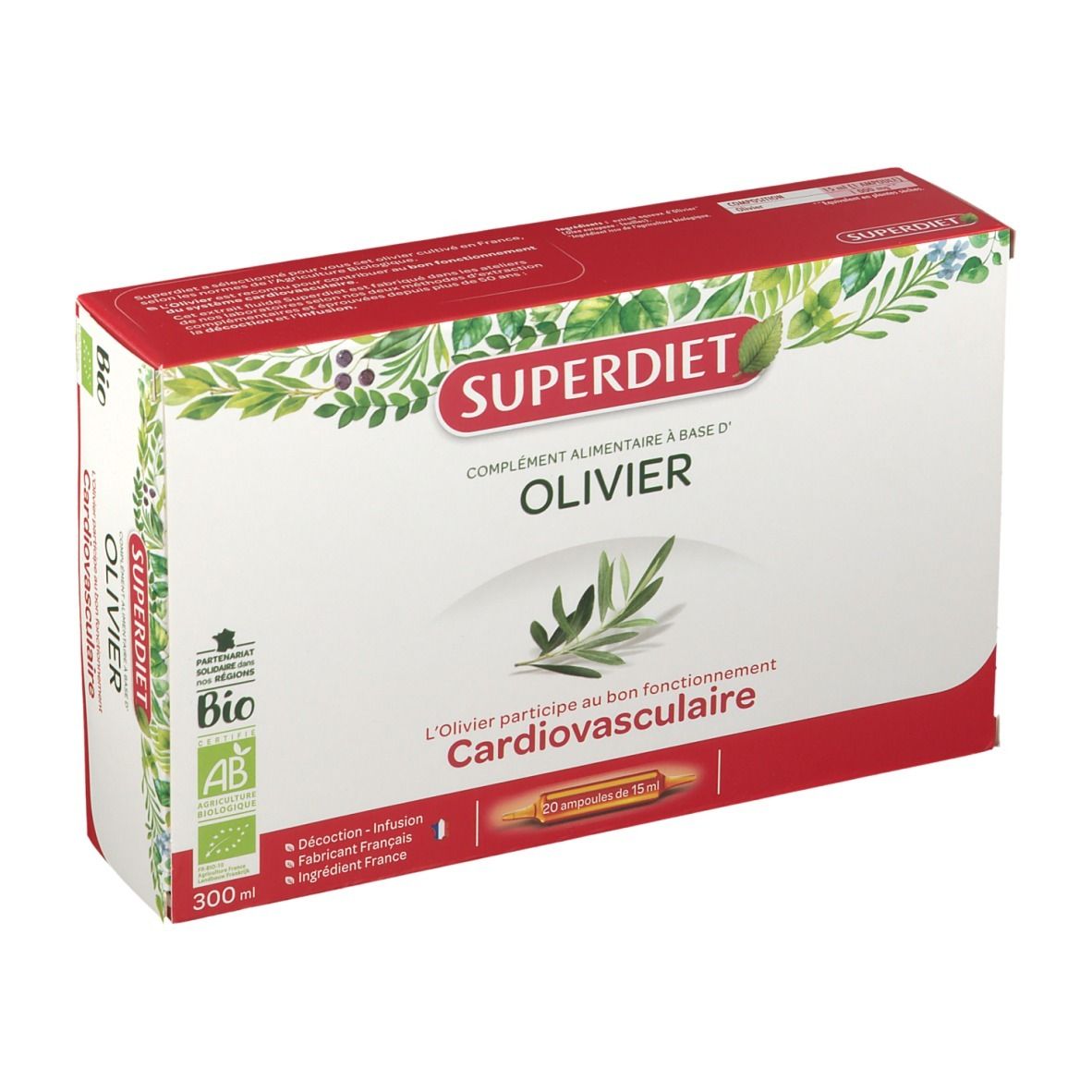 SUPERDIET Olivier Bio Herz-Kreislauf-Ampulle