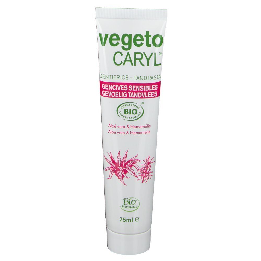 vegetoCARYL® Zahnpasta für empfindliches Zahnfleisch