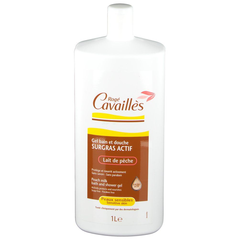 Rogé Cavaillès Gel bain et douche - Lait de pêche